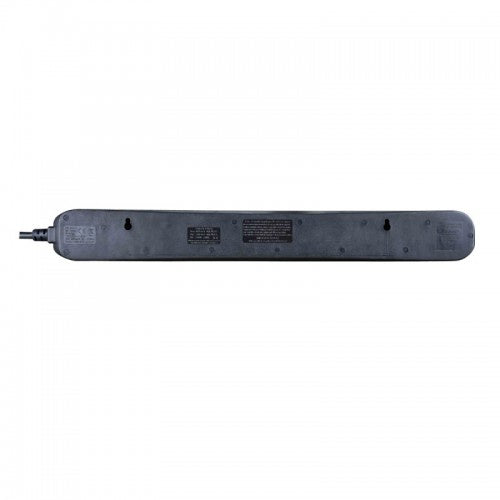 Masterplug Individually Switched Extension Lead 6 Sockets 2 meter Black/ White (SWSRG62N)