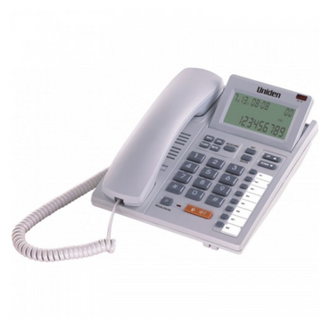 Uniden Bug LCD Corded Phone Music On Hold Function (AS7411)