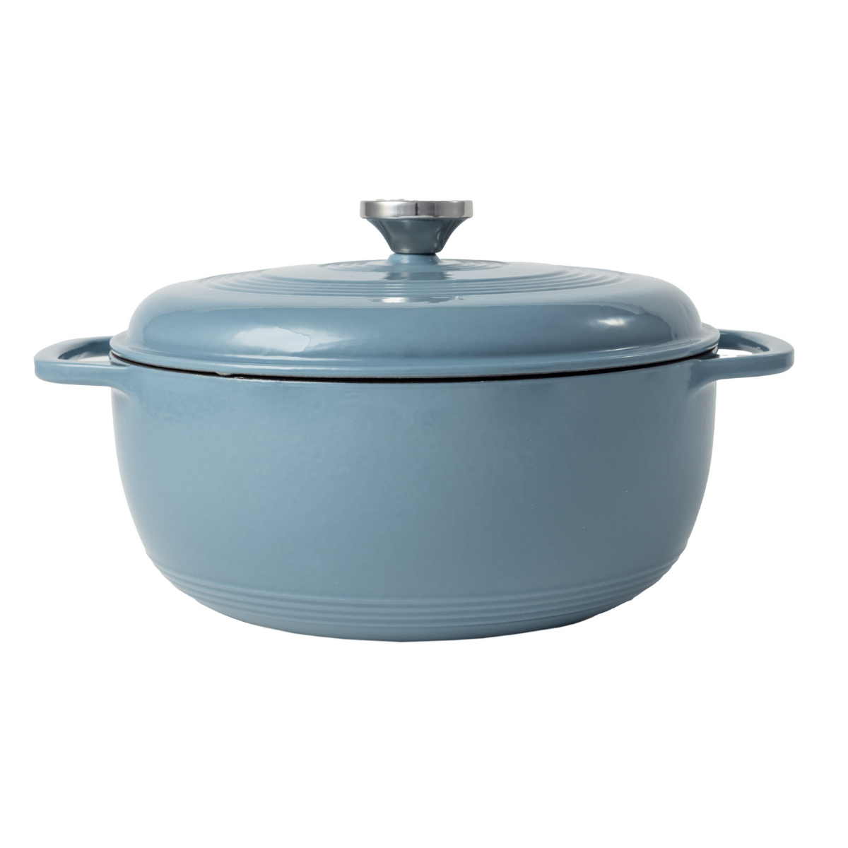 Lodge Cast Iron 6 Quart Enameled Cast Iron Dutch Oven (EC6D)