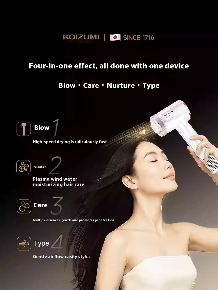 Koizumi Essential Oil BLDC Hair Dryer White (KHD-G810/WD)