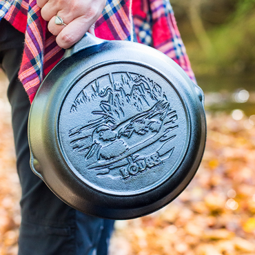Lodge Wildlife Series™ 20.3 cm Seasoned Cast Iron Duck Skillet (L5SKWLDKINT)