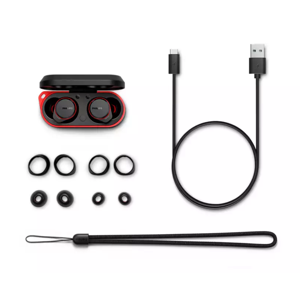 Philips True Wireless Earphone ANC Wireless Charge Premium Sound (TAA7507BK)