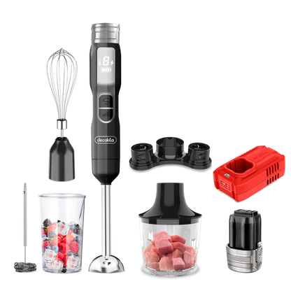 Decakila 16V SHARE Battery Series 5-In-1 Cordless Hand Blender Set (KEJB056)