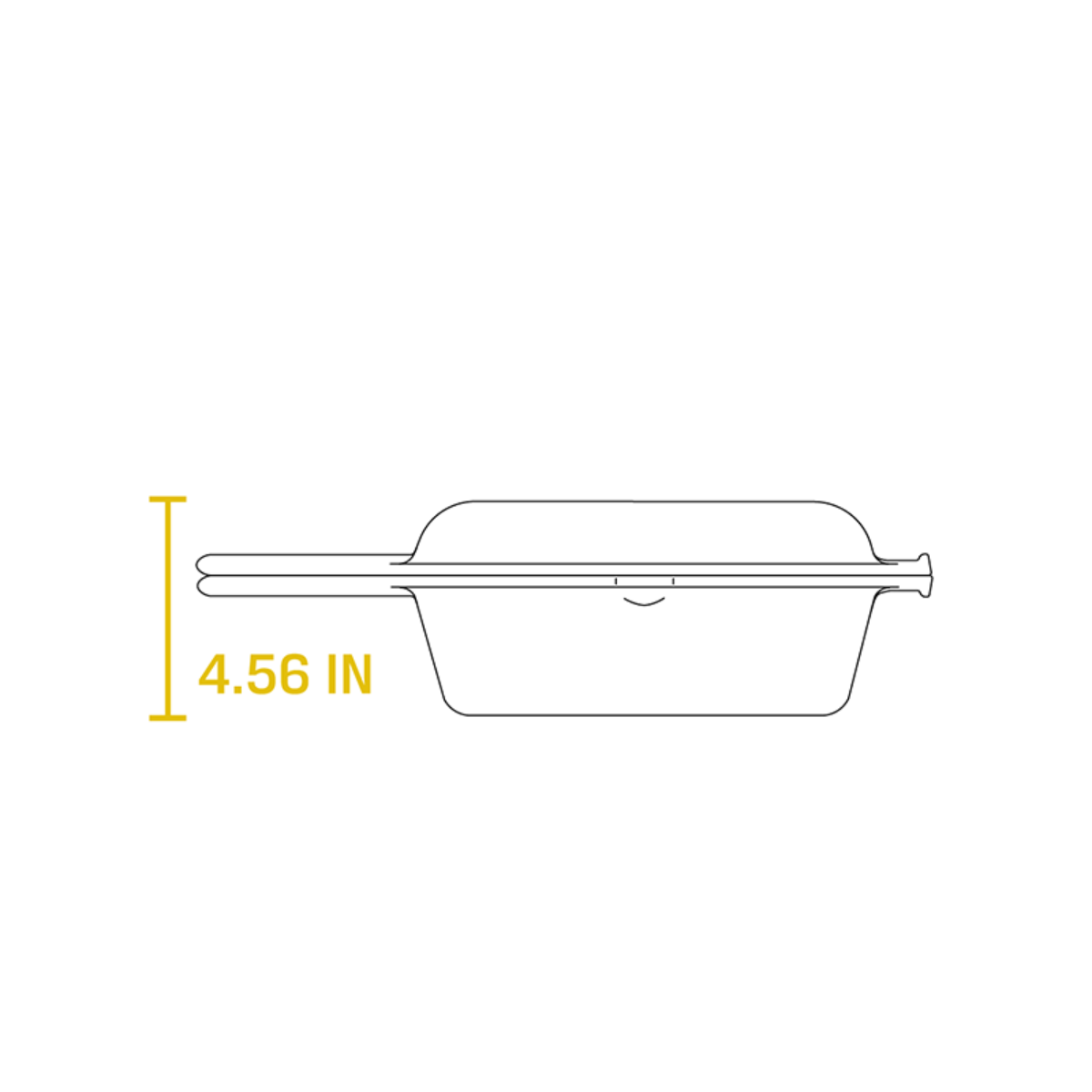 Lodge Seasoned Cast Iron Combo Cooker 3.2QT/10.25" (LCC3)