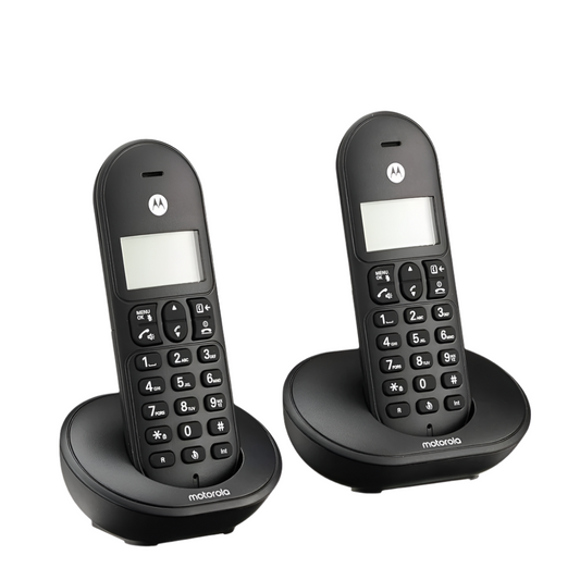 Motorola Cordless Phone Handset Combo (T102 BK)