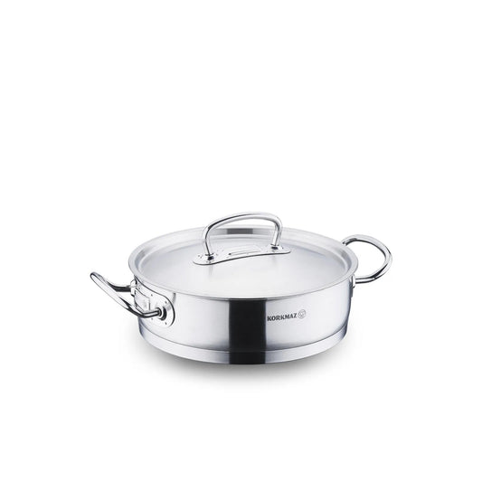 Korkmaz Proline 28x8cm/5ℓ Saute Pot (A1173)