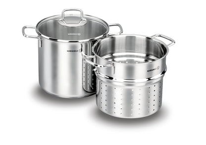 Korkmaz Perla 20x18cm/5.6ℓ Spaghetti Cookware Set (A1523)