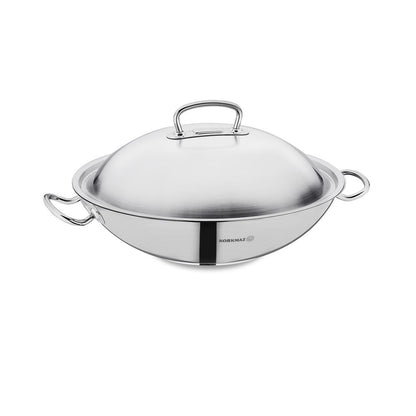 Korkmaz Proline 36x9cm/6.8ℓ Satin Wok with Lid (A2798)