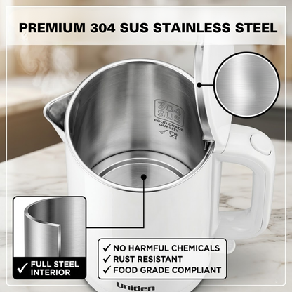 Uniden 1.5 Litre Double Wall Kettle (AK5200)