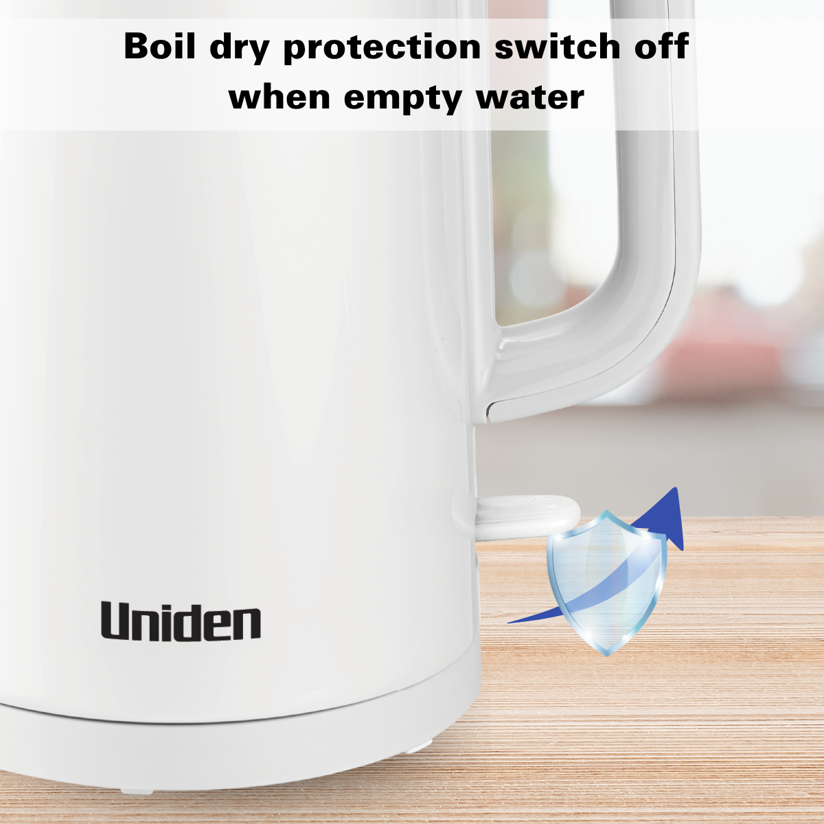 Uniden 1.5 Litre Double Wall Kettle (AK5200)