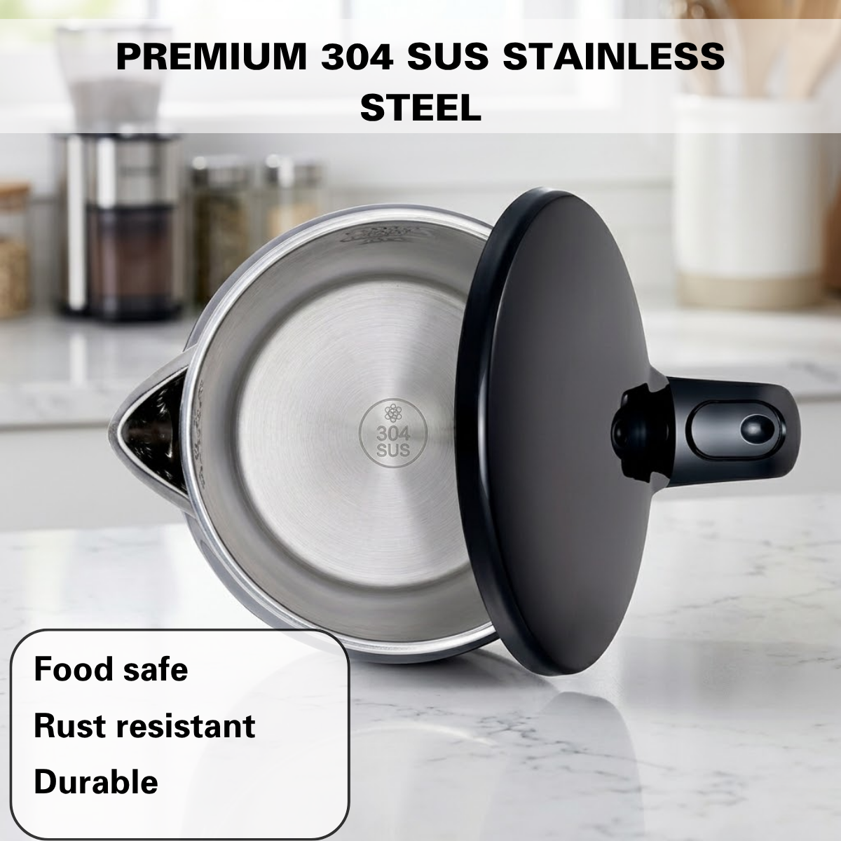 Uniden 1.7 Litre Double Wall Kettle (AK5201)