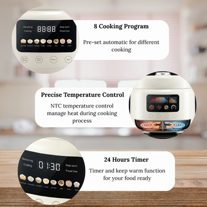 Uniden 1.2 Litre Premium Rice Cooker (AR5310)