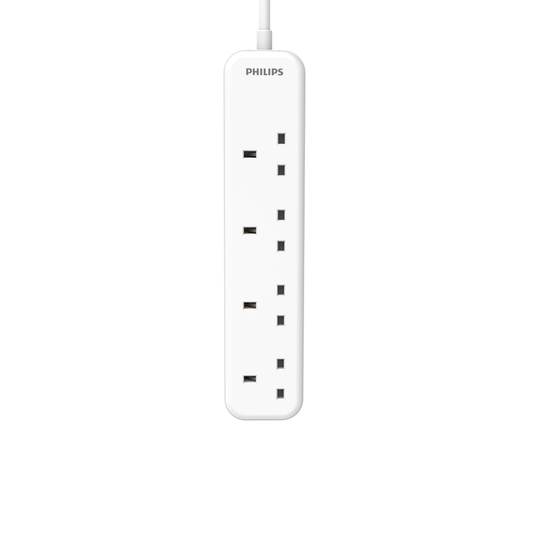 Philips 4 Gang Extension Socket (CHP1144WA/69)