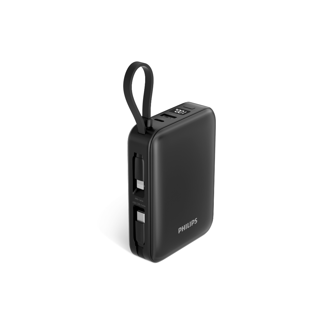 Philips 20000mAh Mini & Light-Weight Power Bank PD22.5W Built-in USB-C & Lightning Cable 4 Colours ( DLP2226/97)