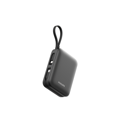 Philips 20000mAh Mini & Light-Weight Power Bank PD22.5W Built-in USB-C & Lightning Cable 4 Colours ( DLP2226/97)