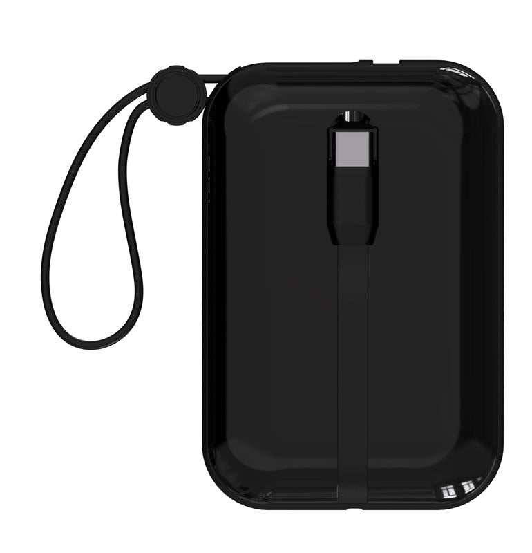 Philips 10000mAh Powerbank, 22.5W Fast Charge, Built-in USB Type C Cable, DLP2228 1 Year Warranty