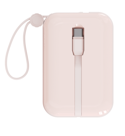 Philips 10000mAh Powerbank, 22.5W Fast Charge, Built-in USB Type C Cable, DLP2228 1 Year Warranty