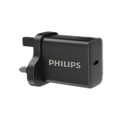 Philips 45W Wall Charger with USB C to C 1 Meter Cable (DLP5313NB)