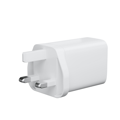 Philips Wall Charger 65W PD 2 USB C Port and 1 USB A Port (DLP6331CW)