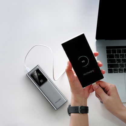 Philips 100W Power Bank For Laptop 20,000mAh Ultra Fast Charge (DLP6731CG)