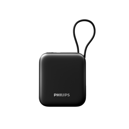 Philips 10000mAh Wireless Power Bank 15W Magnetic Wireless Fast Charging Built-in Type-C Cable ( DLP9205/97)