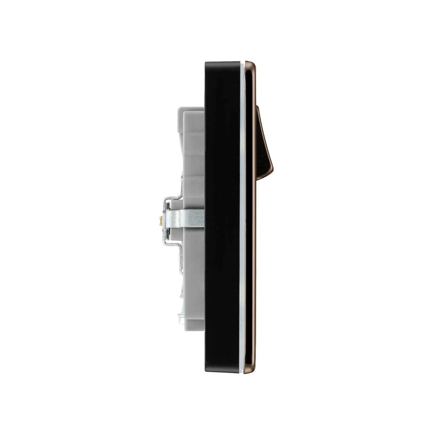 British General BG Flat Plate Double Gang USB Type-C Smart Charging Switched Socket (FBN22UACB)