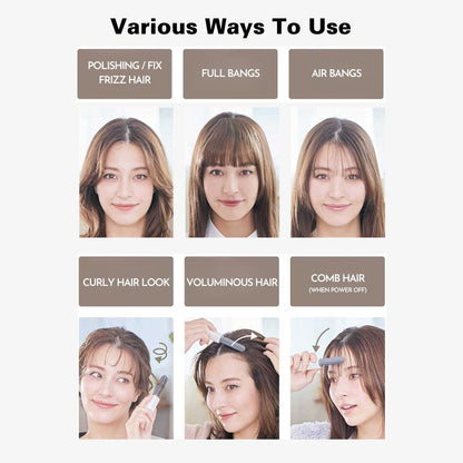 [PRE-ORDER] Koizumi Cordless Hair Styler, Ultra-Compact Bangs Styler, Ceramic Coating, 180°C, Pink (KHR-6420/PD)