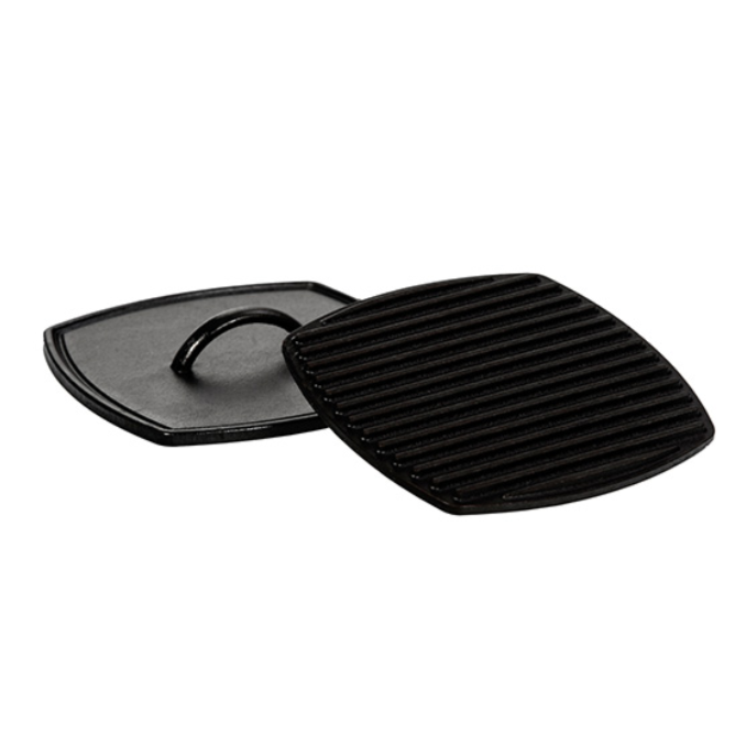 Lodge 20.9cm Seasoned Cast Iron Panini Press (LPP3)