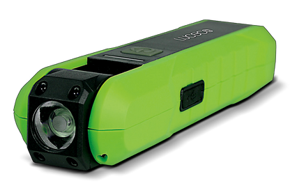 Luceco Slim Rechargeable 5W Inspection Torch with UV Light Green (LIL50T65UV)
