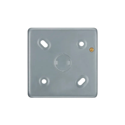 British General BG Heavy Duty Metal Back Boxes | MC501 (1G+2G) & MC502 (3G+4G) for Grid Switches