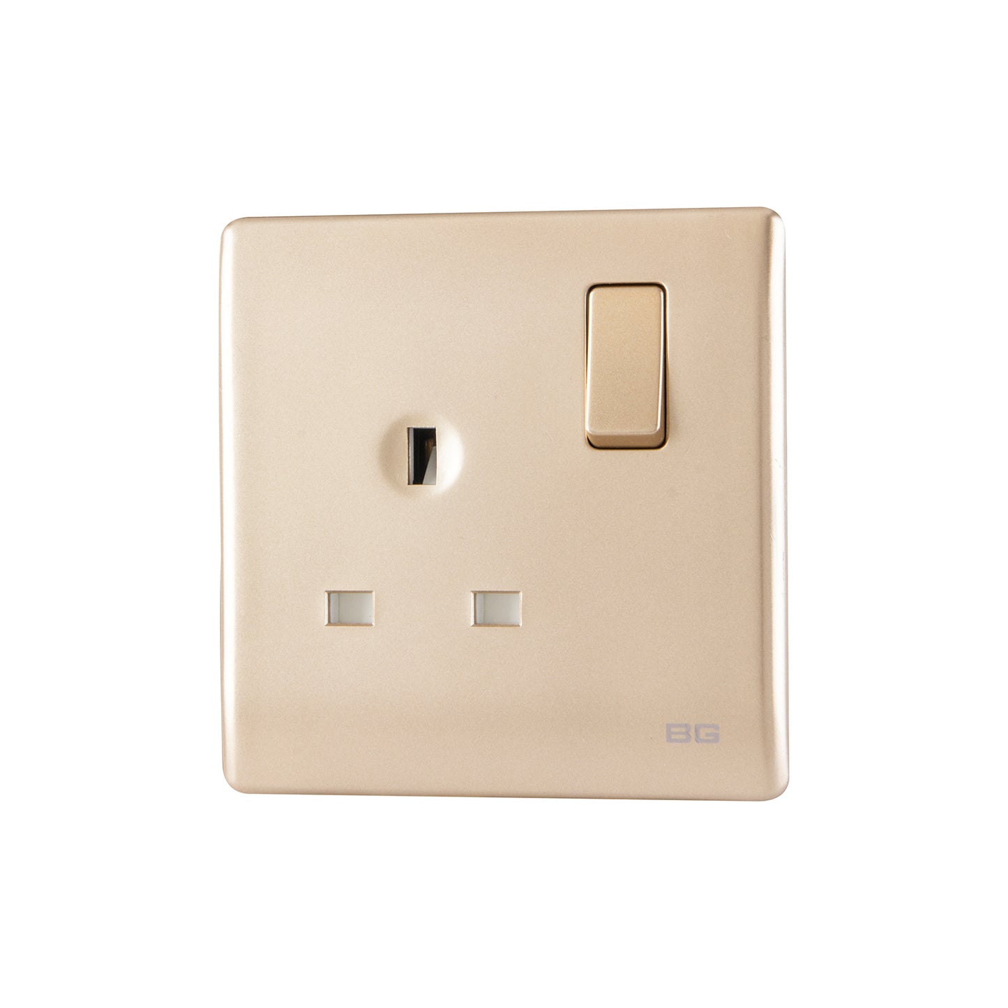 British General BG Neo Slimline Single Gang Switched Socket (PCCH21)