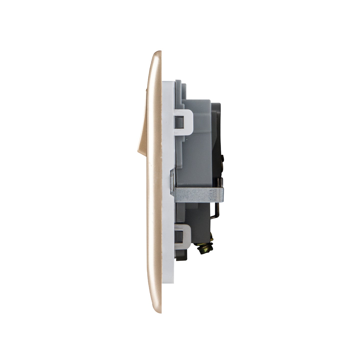 British General BG Neo Slimline Single Gang Switched Socket (PCCH21)