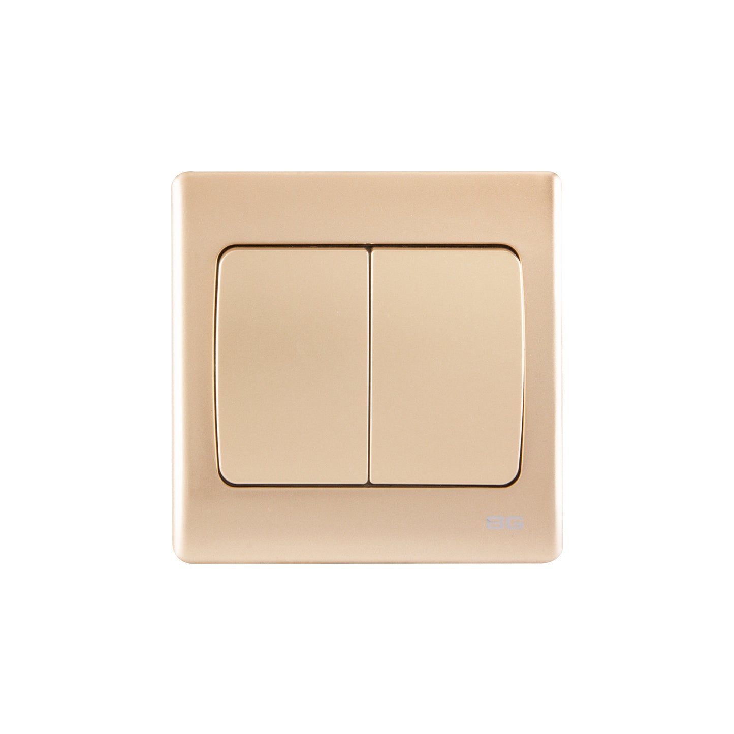 British General BG Neo Slimline 2 Mega Rocker 2-Way Switches (PCCH42W)