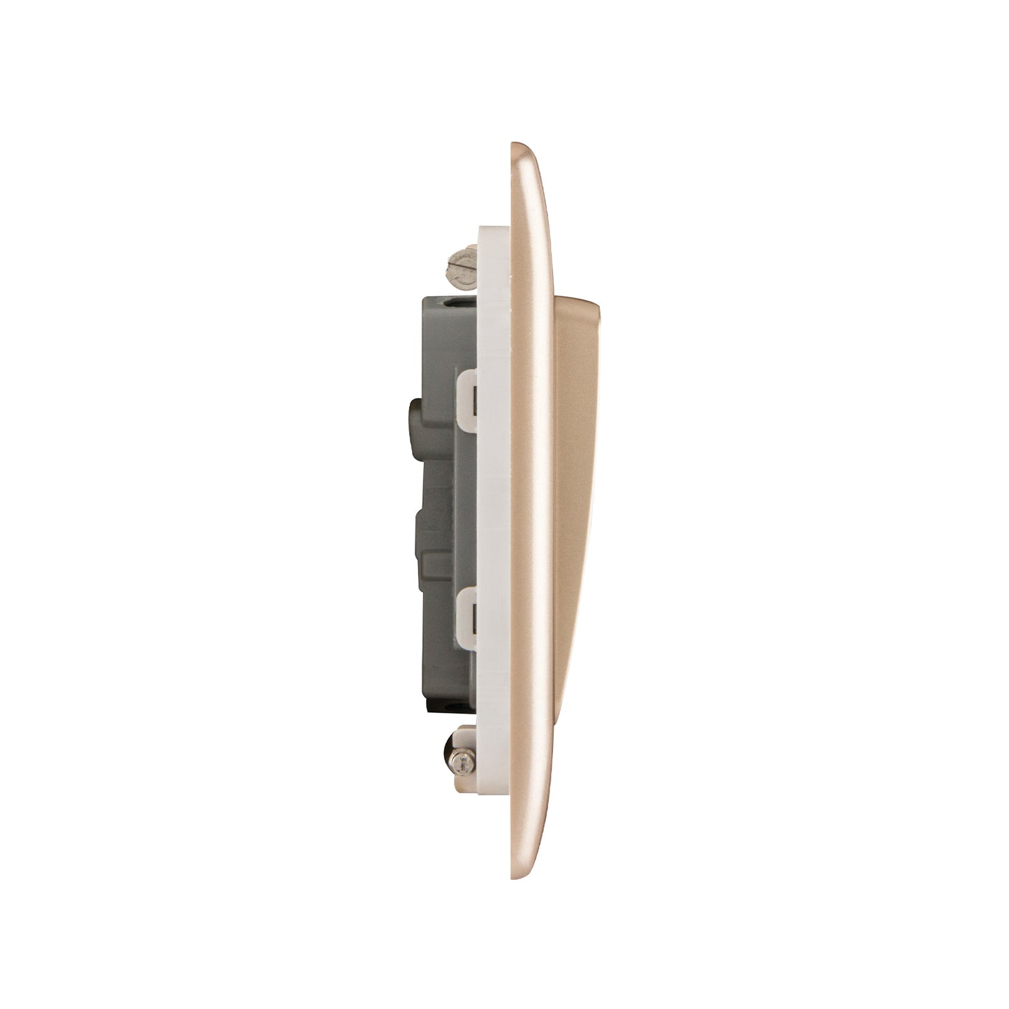 British General BG Neo Slimline 2 Mega Rocker 2-Way Switches (PCCH42W)