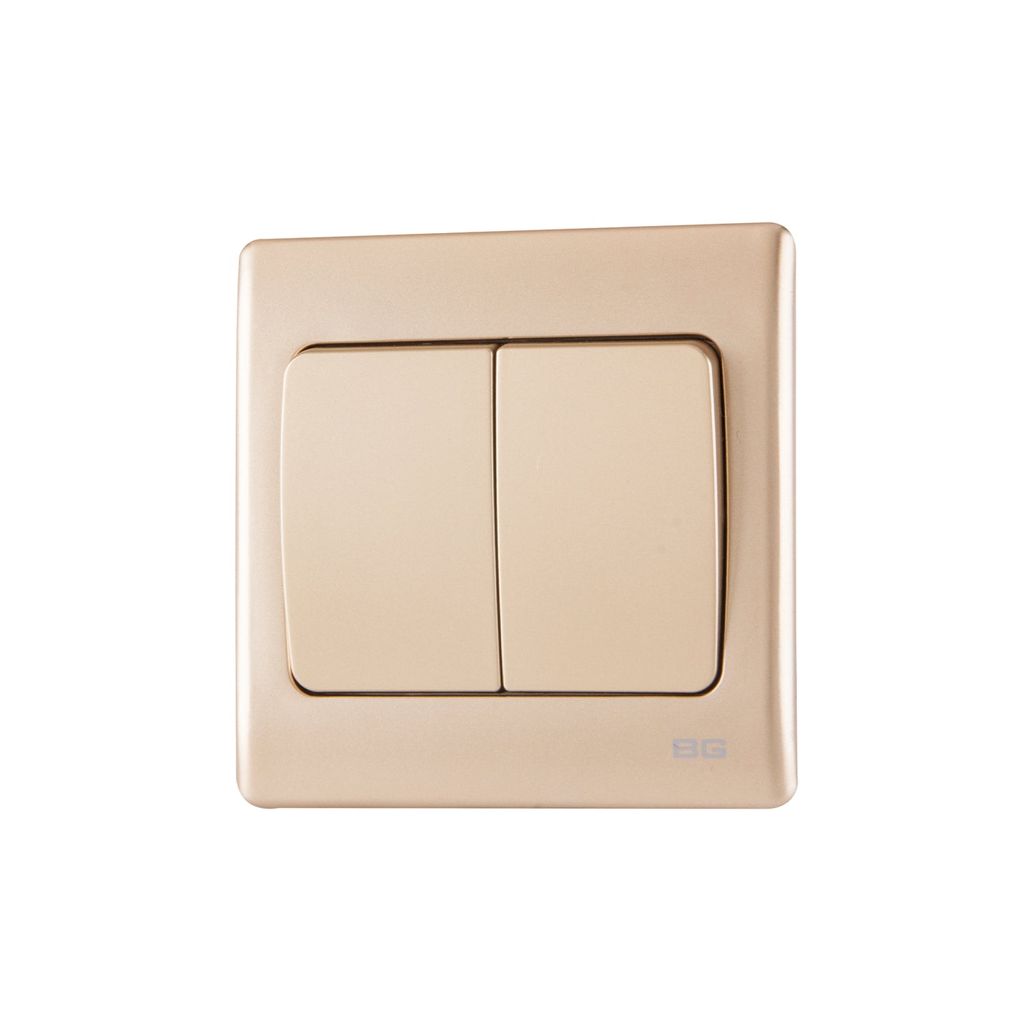 British General BG Neo Slimline 2 Mega Rocker 2-Way Switches (PCCH42W)