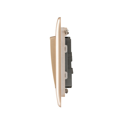British General BG Neo Slimline 2 Mega Rocker 2-Way Switches (PCCH42W)