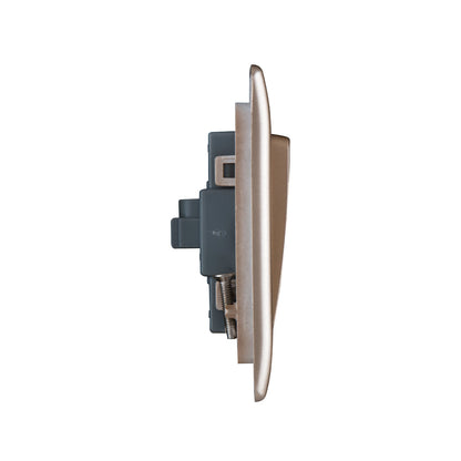 British General BG Neo Slimline 4 Mega Rocker 2-Way Switches (PCCH44W)