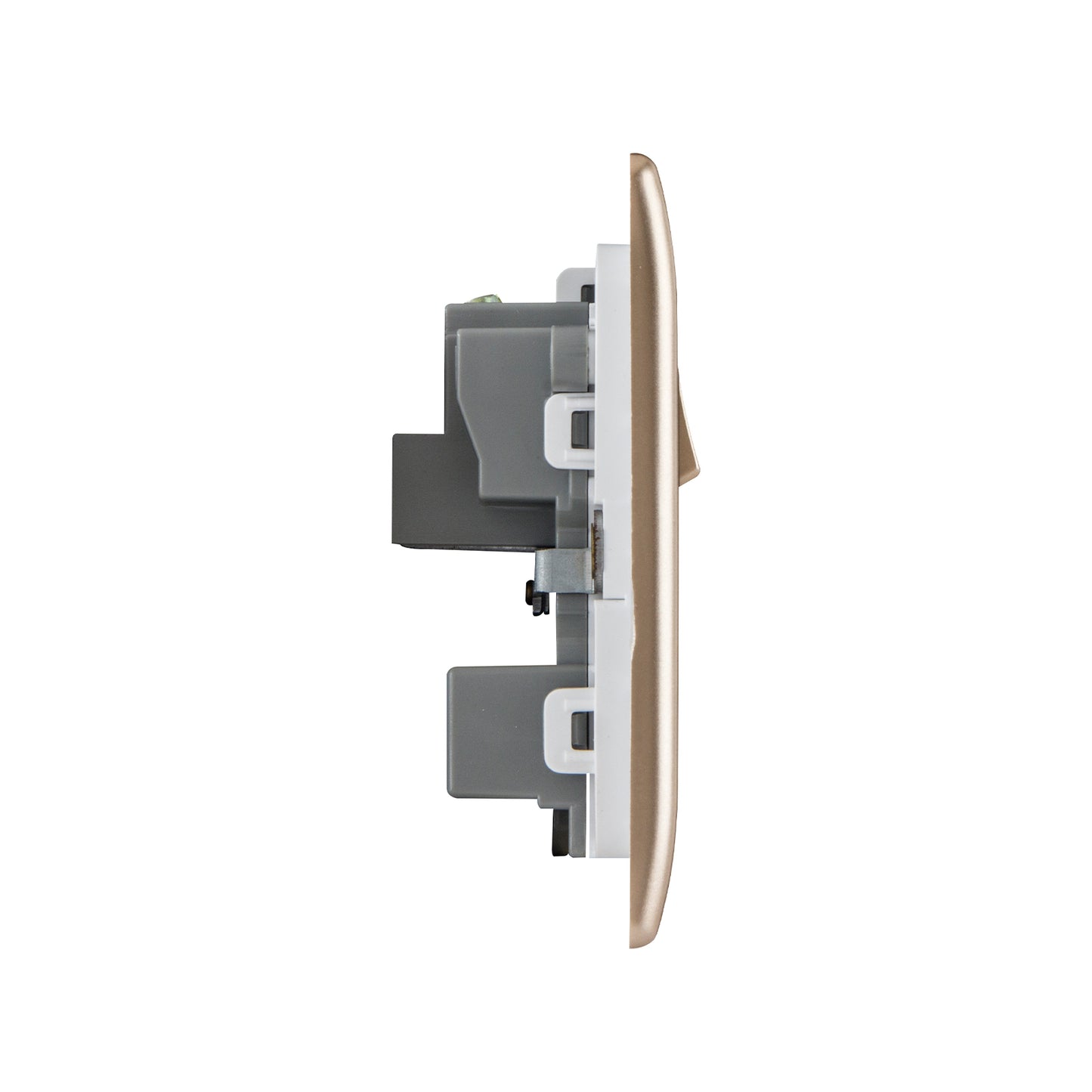 British General BG Neo Slimline 15Amp Single Pole Round Pin Switched Socket (PCCH99)