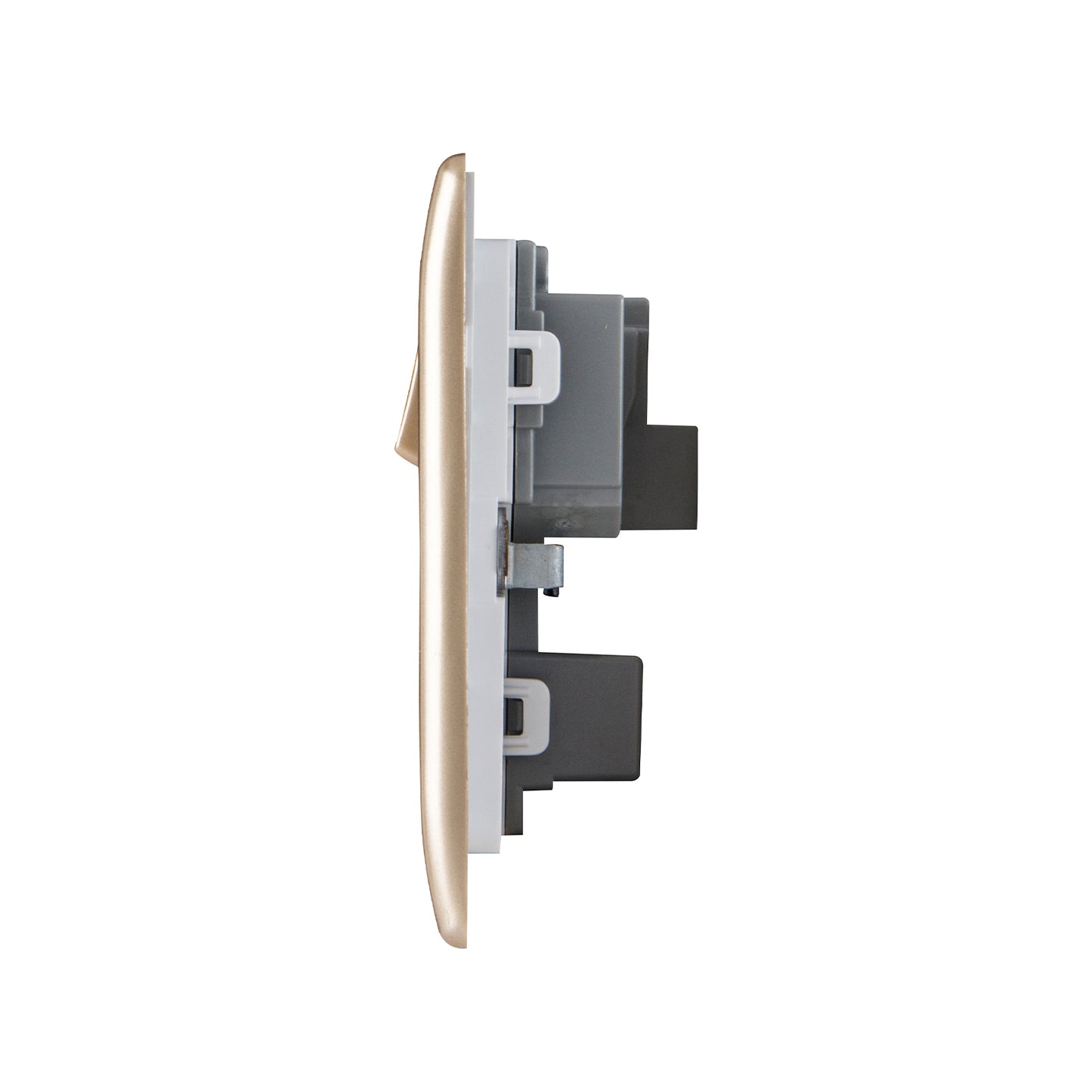 British General BG Neo Slimline 15Amp Single Pole Round Pin Switched Socket (PCCH99)
