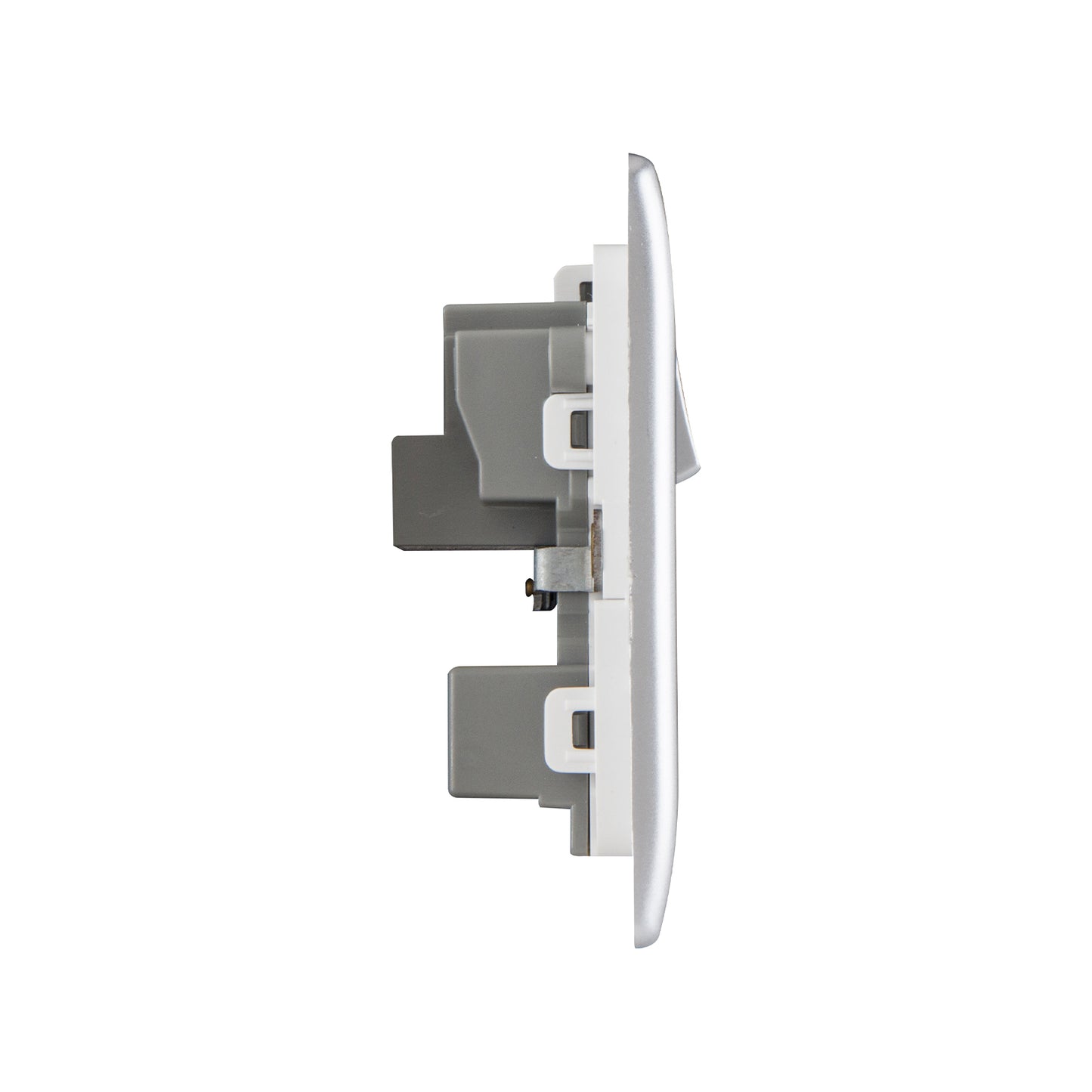 British General BG Neo Slimline 15Amp Single Pole Round Pin Switched Socket (PCSL99)