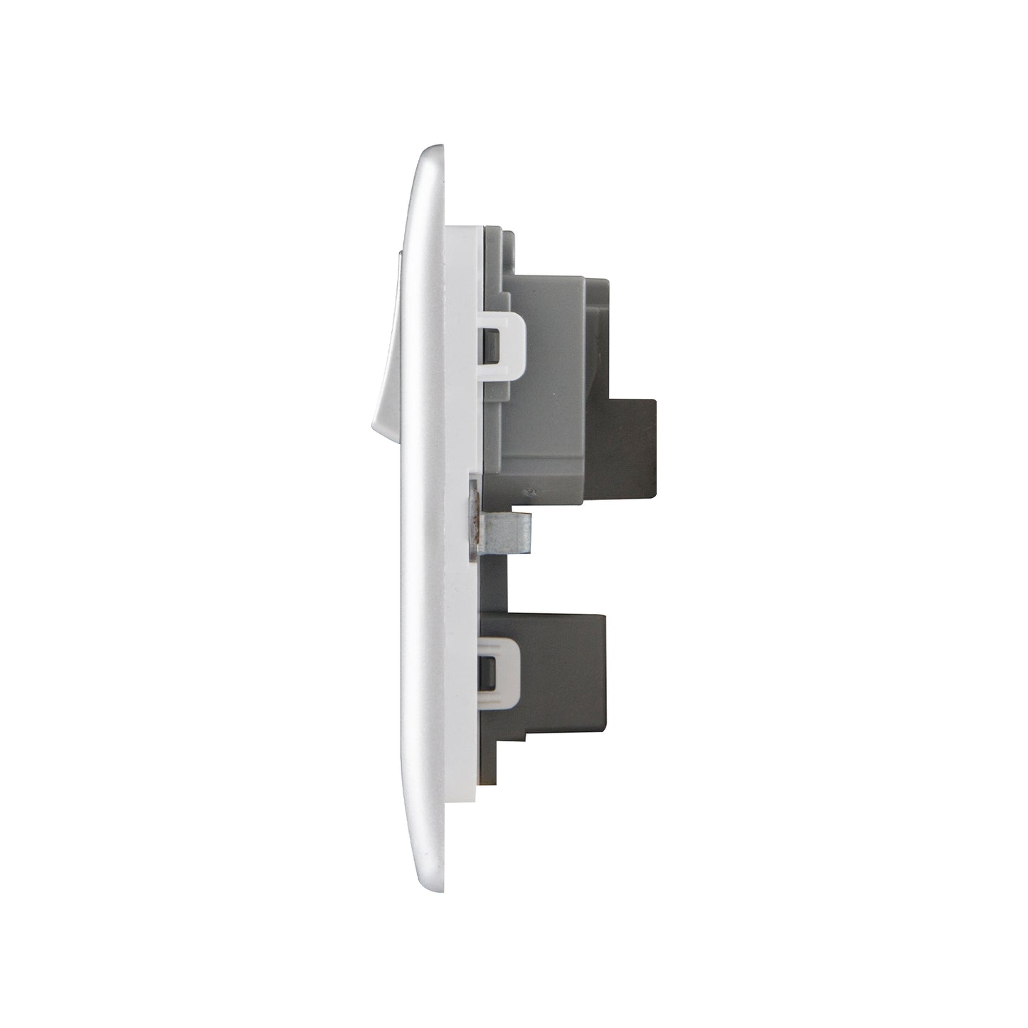 British General BG Neo Slimline 15Amp Single Pole Round Pin Switched Socket (PCSL99)