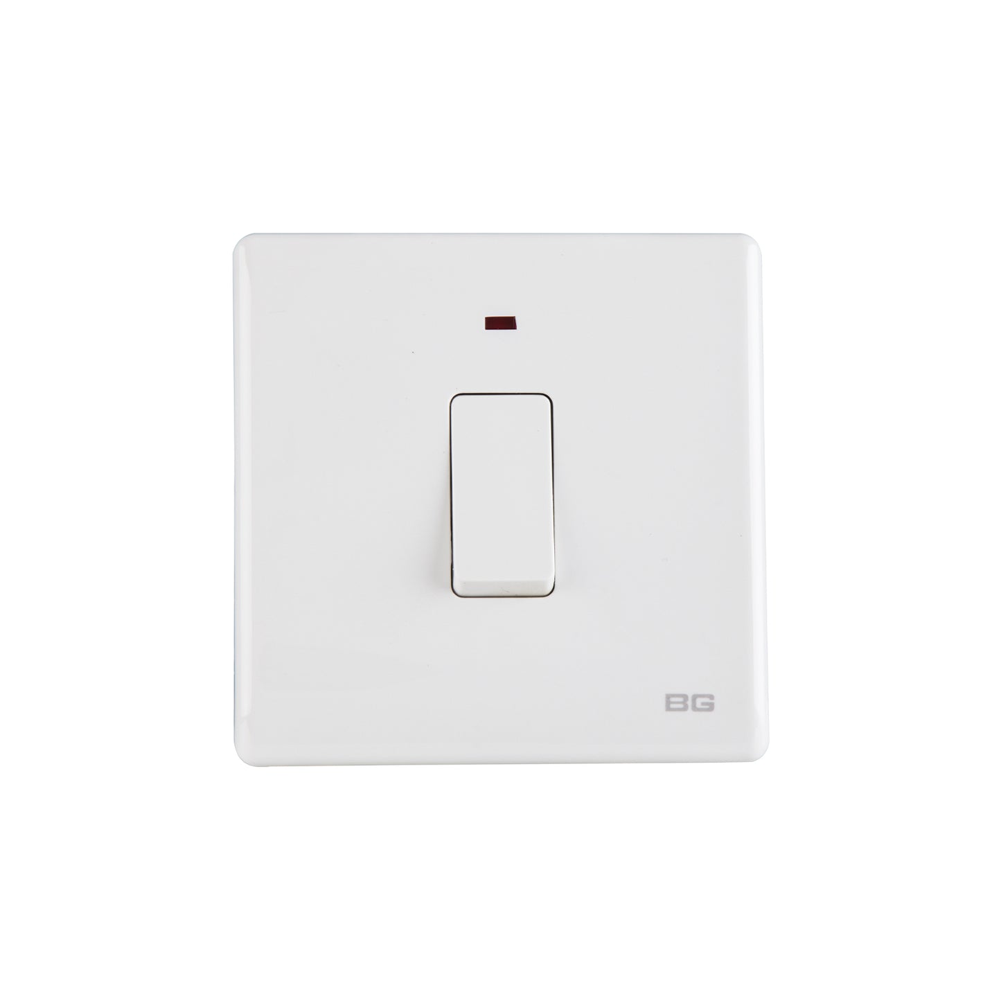 British General BG Neo Slimline 20Amp Double Pole Switch with LED (PCWH31)