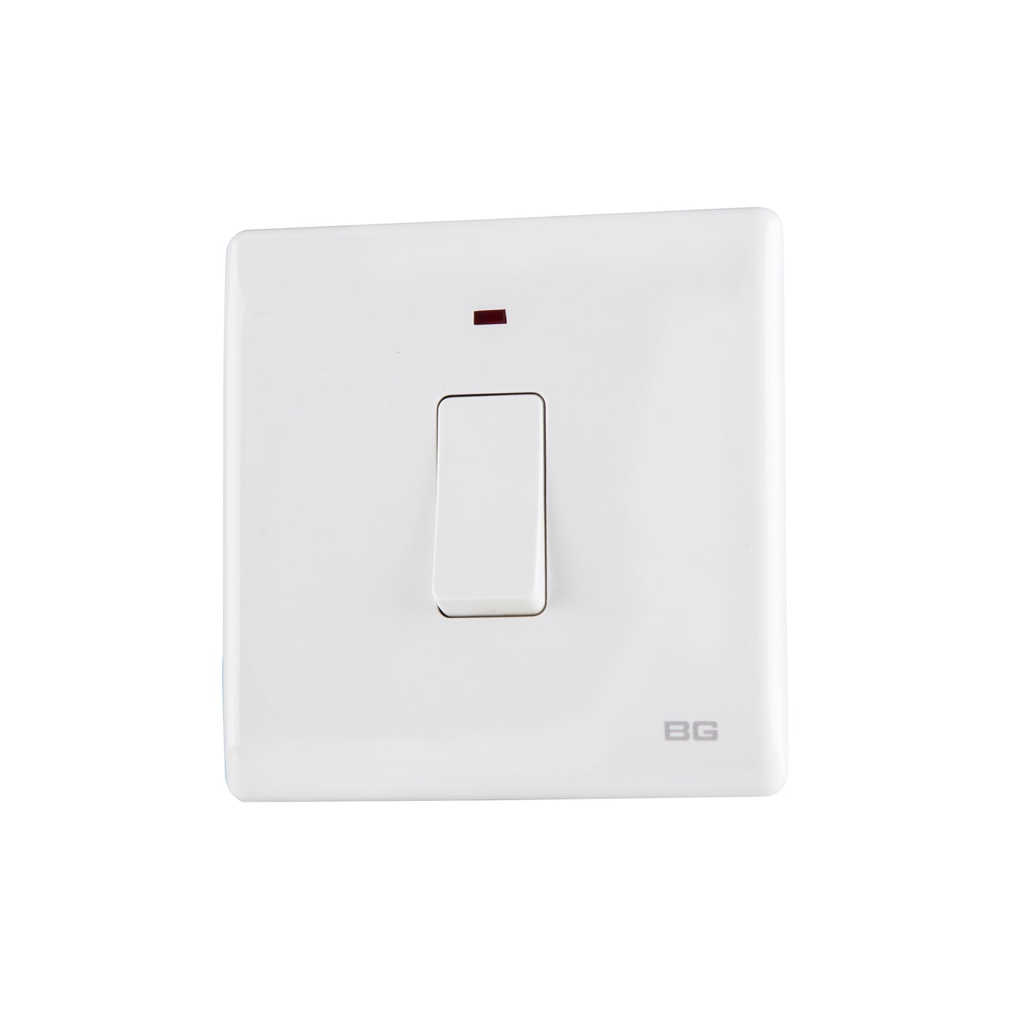 British General BG Neo Slimline 20Amp Double Pole Switch with LED (PCWH31)