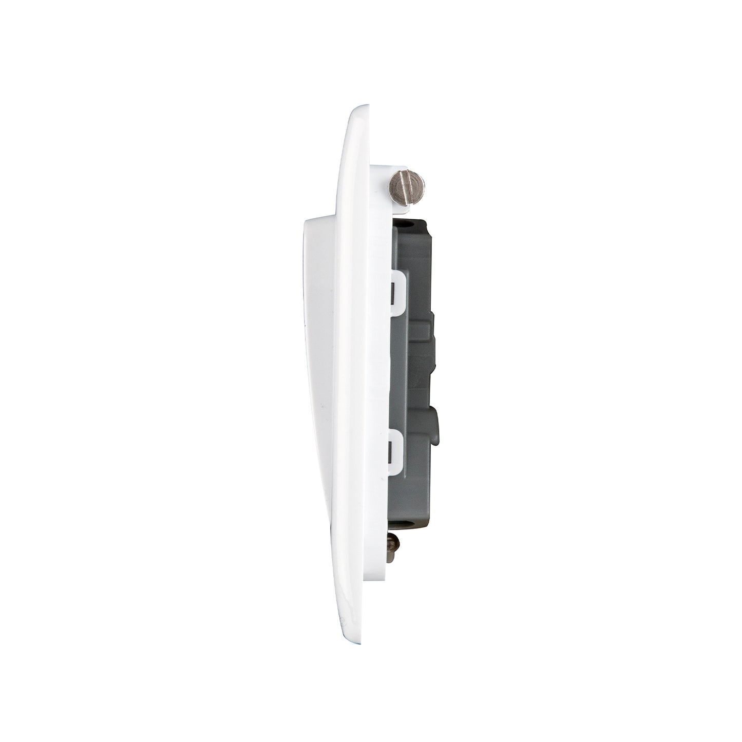 British General BG Neo Slimline 2 Mega Rocker 2-Way Switches (PCWH42W)
