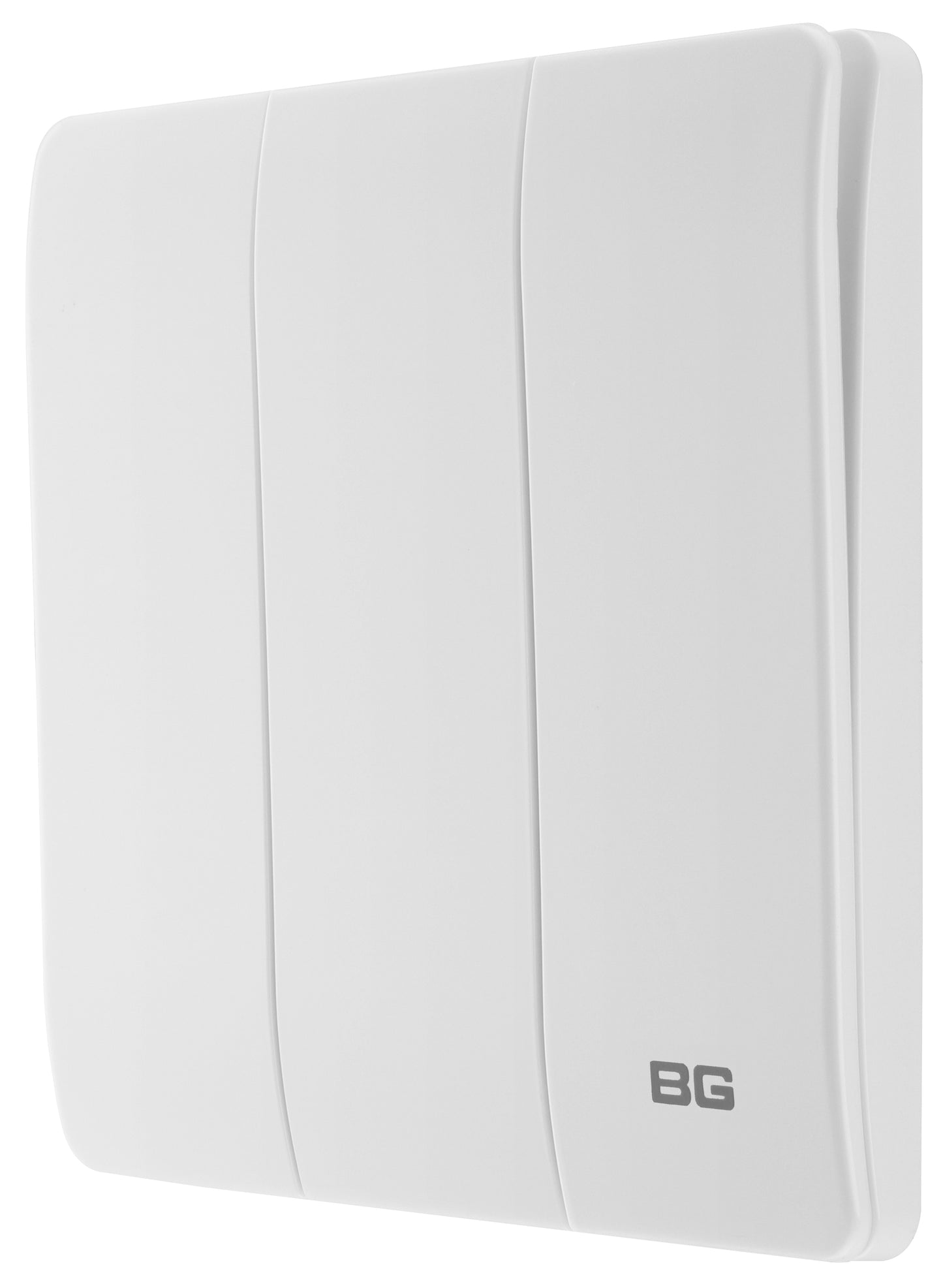 British General BG Neo Slimline Edge to Edge 3 Gang 2-Way Switch (PCWH43E)