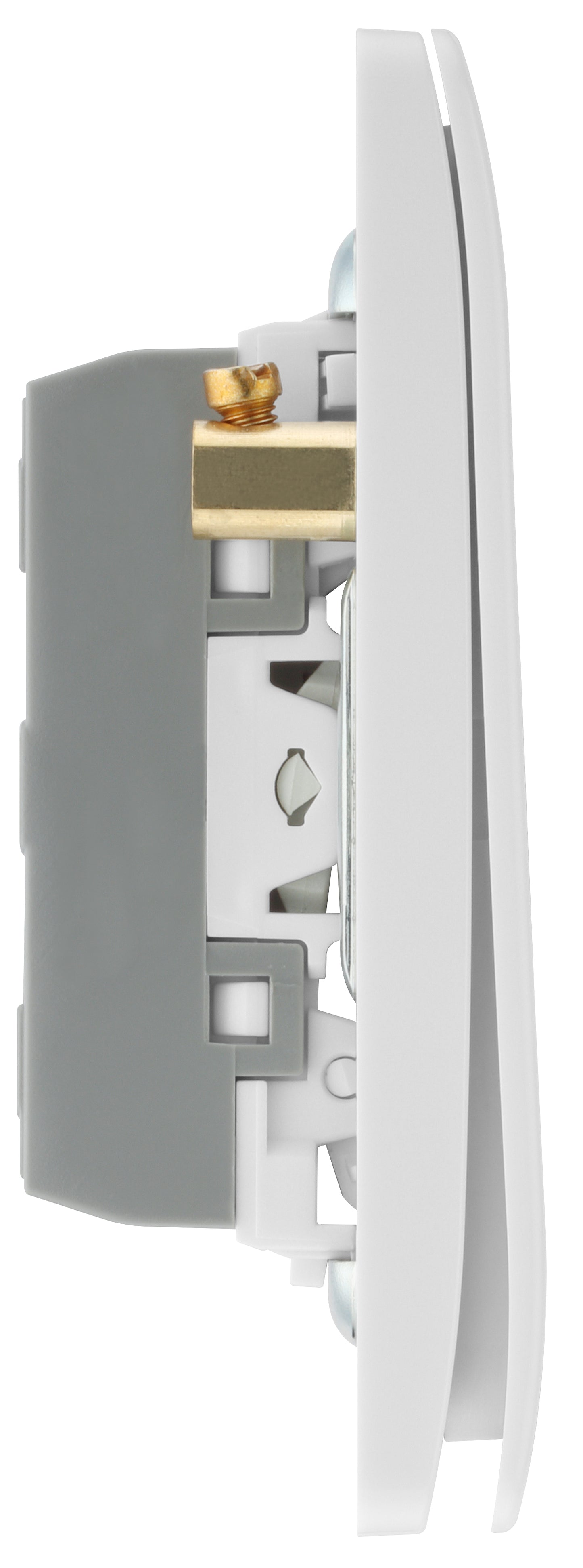 British General BG Neo Slimline Edge to Edge 3 Gang 2-Way Switch (PCWH43E)