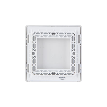 British General BG Neo Slimline Single Gang Blank Plate, White (PCWH94)