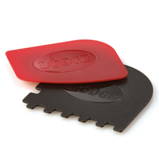 Lodge ScraperComboSet 1 red 1 blk pan/grill pan scraper (SCRAPERCOMBO)