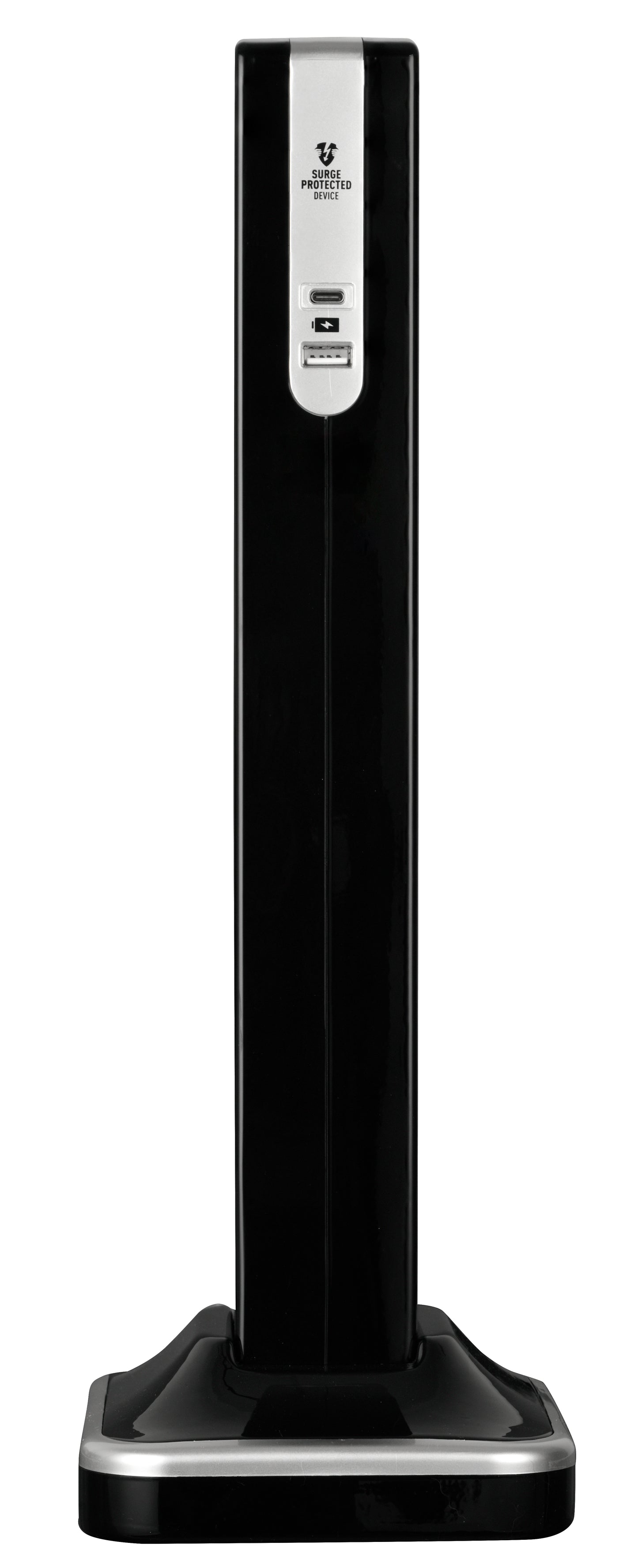 Masterplug 10 Socket 3 Meter Surge Protected Tower With Super-Fast USB A+C (SRGTOWSUAC20103PB)