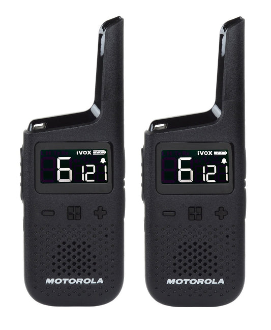 Motorola Solutions Talkabout Walkie Talkie, T38 (2 Units Bundle)